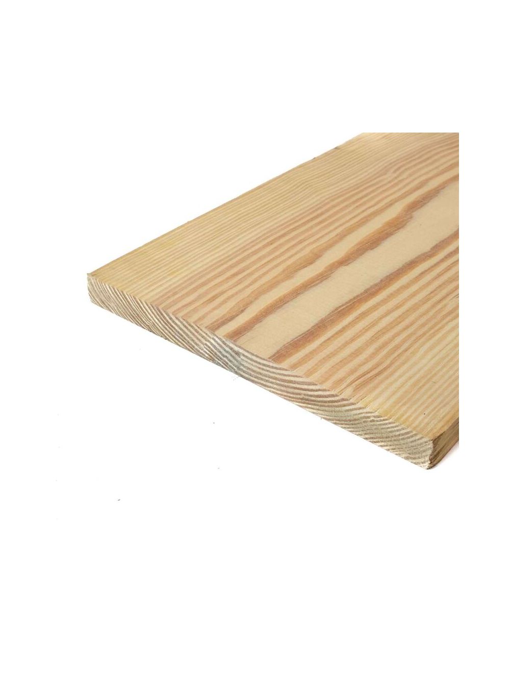 Lumber Yellow Pine Treated Rough 1x10x16 1 Length 1 Each