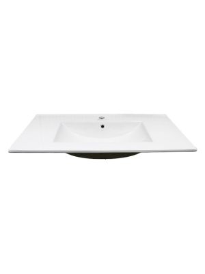 Counter Basin Porcelain White 36x18 1 Each B-90