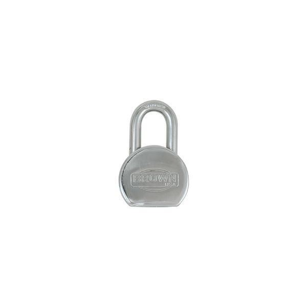 Master Lock Magnum Heavy Duty Solid Steel Padlock with Key,Silver